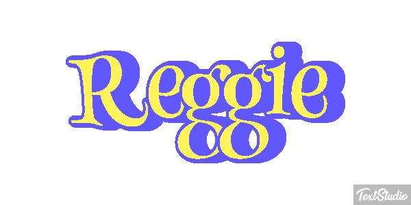 Reggie Efecto de texto