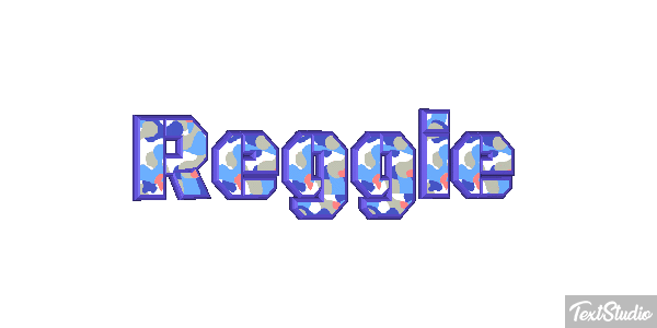 Reggie Efecto de texto