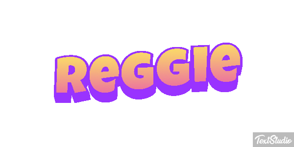 Reggie Efecto de texto