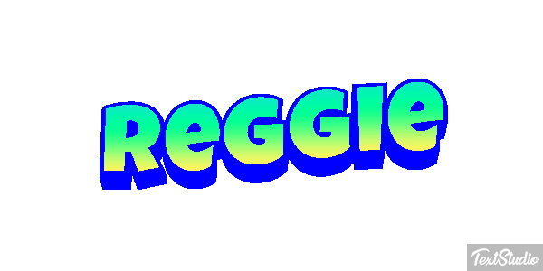 Reggie Efecto de texto