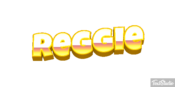 Reggie Efecto de texto