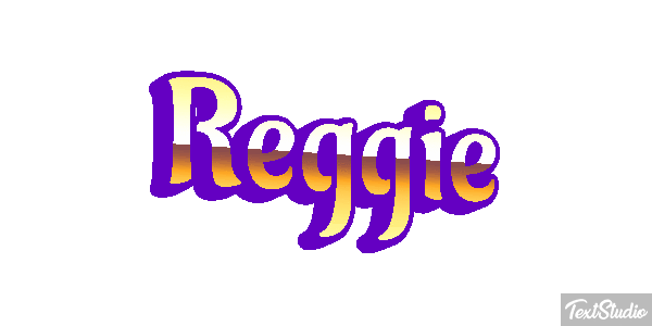 Reggie Efecto de texto