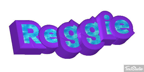 Reggie Efecto de texto