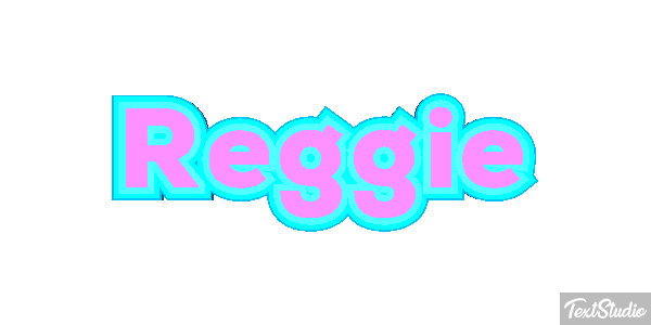 Reggie Efecto de texto
