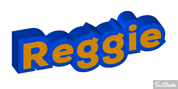 Reggie Efecto de texto