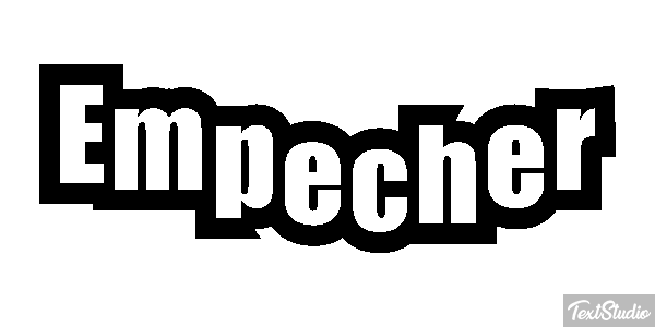 Empêcher Effet de texte
