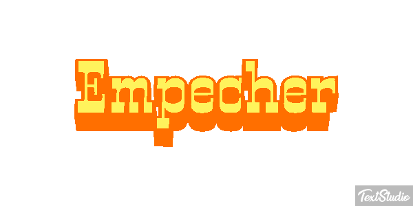 Empêcher Effet de texte