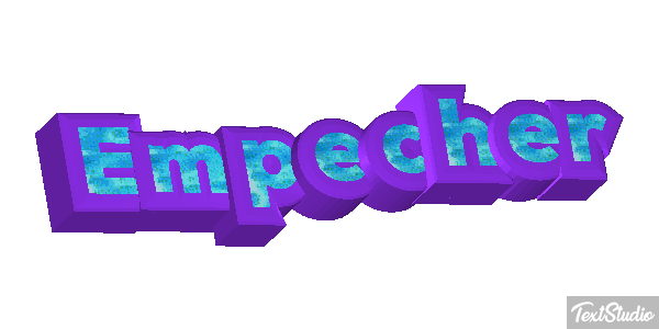 Empêcher Effet de texte