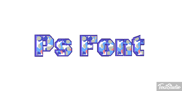 Ps Font Text effect