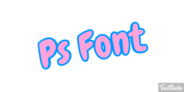 Ps Font Text effect
