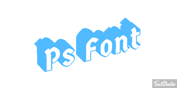 Ps Font Text effect