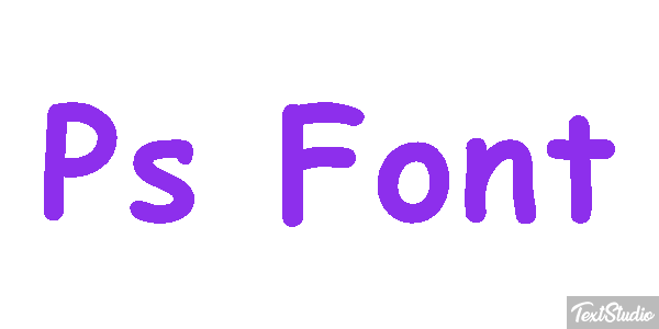 Ps Font Text effect