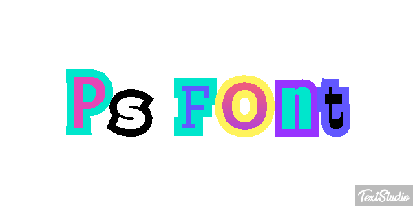 Ps Font Text effect