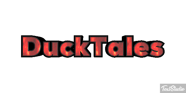 DuckTales Текстовый эффект