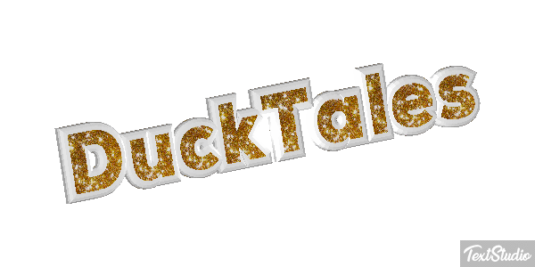 DuckTales Текстовый эффект