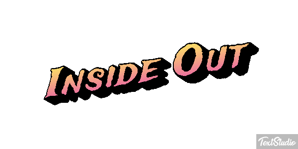 Inside Out Efecto de texto