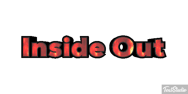 Inside Out Efecto de texto