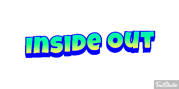 Inside Out Efecto de texto