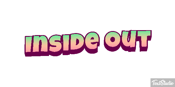 Inside Out Efecto de texto