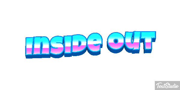 Inside Out Efecto de texto