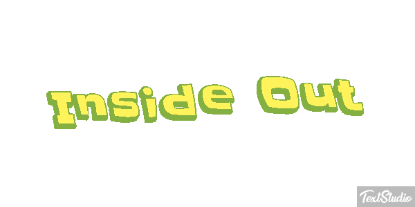 Inside Out Efecto de texto