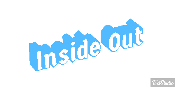 Inside Out Efecto de texto