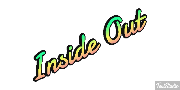 Inside Out Efecto de texto