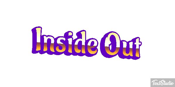Inside Out Efecto de texto