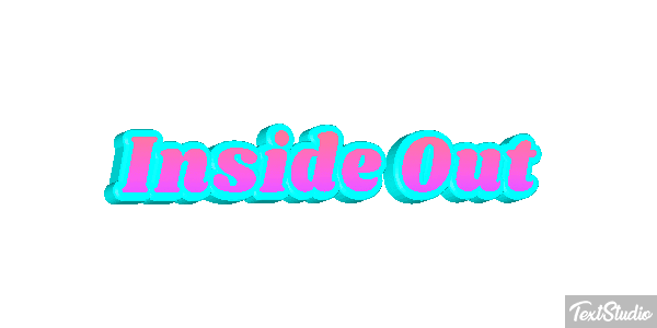 Inside Out Efecto de texto