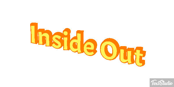 Inside Out Efecto de texto