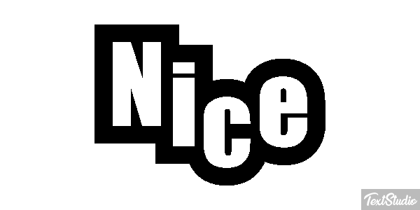 Nice Tekst effect