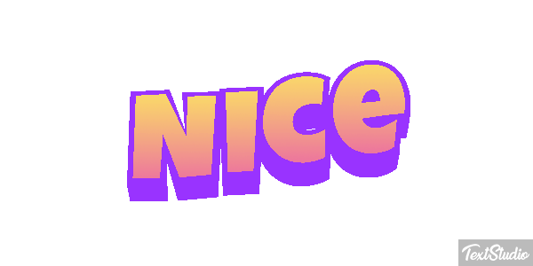 Nice Tekst effect