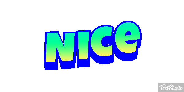 Nice Tekst effect