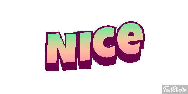 Nice Tekst effect