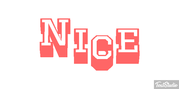 Nice Tekst effect