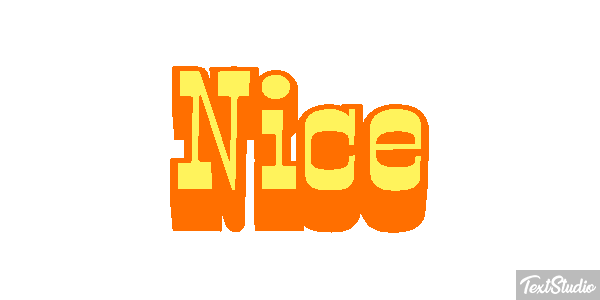 Nice Tekst effect