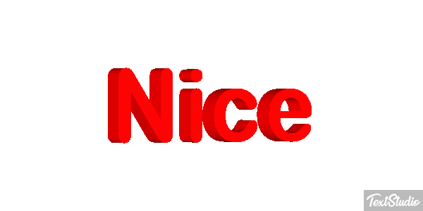 Nice Tekst effect