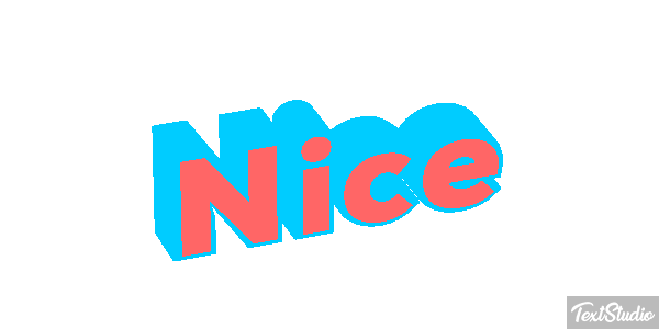Nice Tekst effect