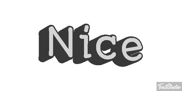 Nice Tekst effect