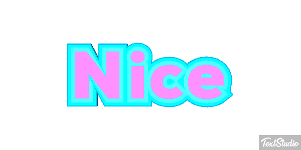 Nice Tekst effect
