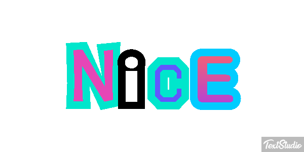 Nice Tekst effect