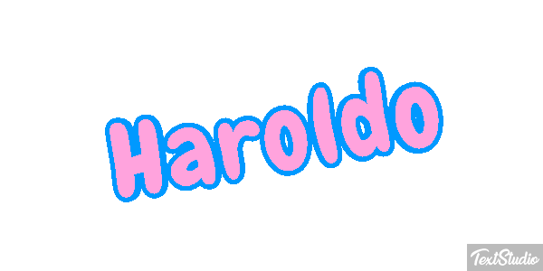 Haroldo Efecto de texto