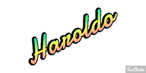 Haroldo Efecto de texto
