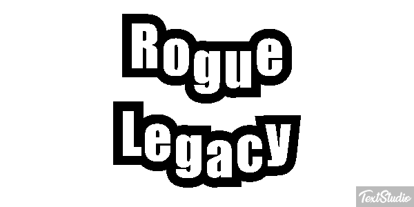 Rogue Legacy Effetto testo