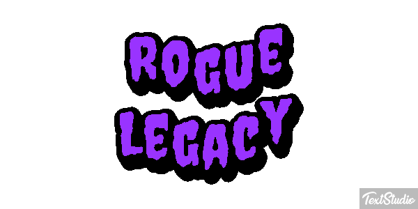 Rogue Legacy Effetto testo