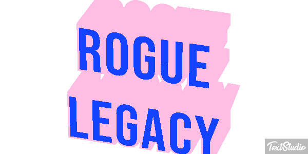 Rogue Legacy Effetto testo
