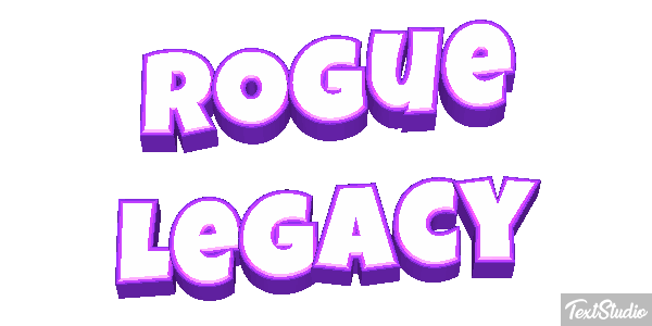 Rogue Legacy Effetto testo
