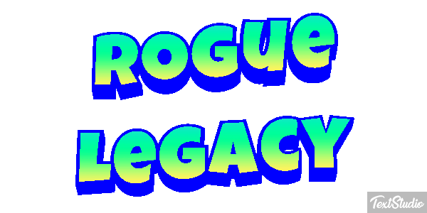 Rogue Legacy Effetto testo