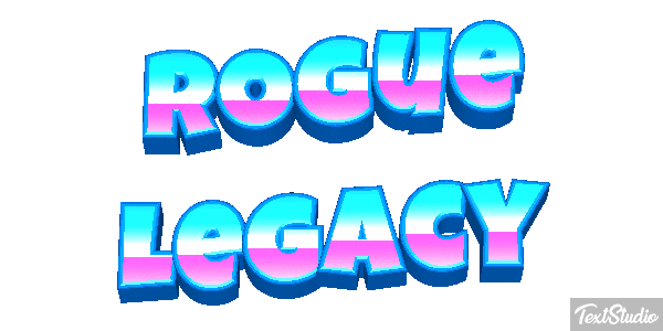 Rogue Legacy Effetto testo