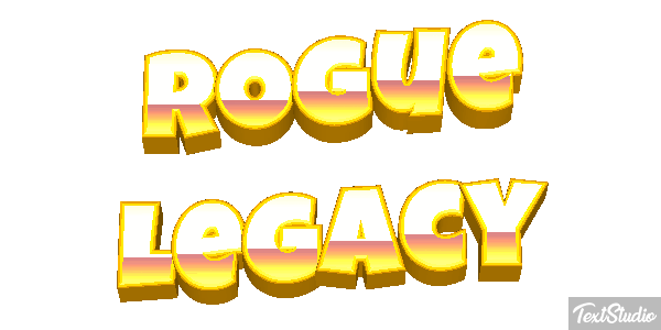 Rogue Legacy Effetto testo